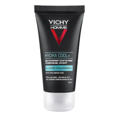 Vichy Hydratační pleťový gel s chladivým účinkem Homme Hydra Cool+ (Hydrating Gel Ice Shot) 50 m