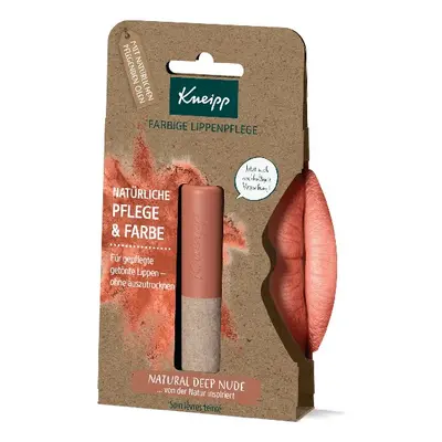 Kneipp Barevný balzám na rty Natural Deep Nude (Colored Lip Balm) 3,5 g