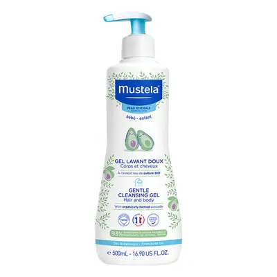 Mustela Dětský jemný čisticí gel na tělo a vlasy (Gentle Cleansing Gel) 500 ml