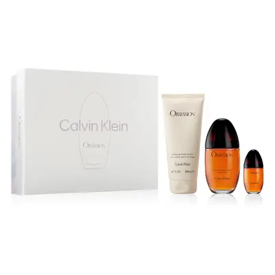 Calvin Klein Obsession - EDP 100 ml + tělové mléko 200 ml + EDP 15 ml