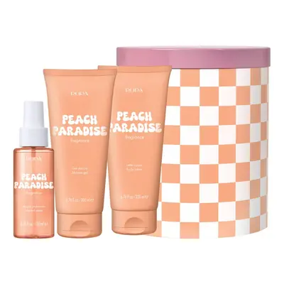 PUPA Milano Dárková sada Peach Paradise Happy Box Kit 4