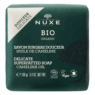 Nuxe Tuhé mýdlo na obličej a tělo Bio Organic Delicate (Superfatted Soap) 100 g