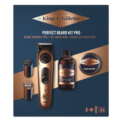 Gillette Dárková sada Perfect Beard Kit Pro