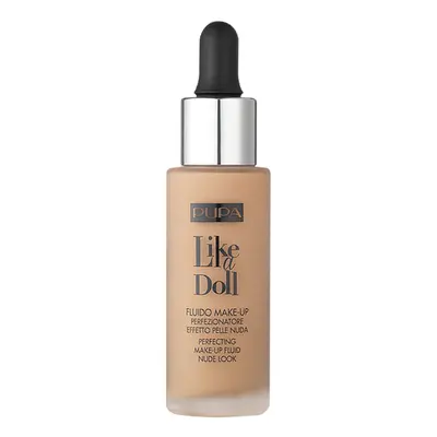 PUPA Milano Tekutý make-up SPF 15 Like A Doll (Perfecting Make-Up Fluid) 30 ml 030 Natural beige