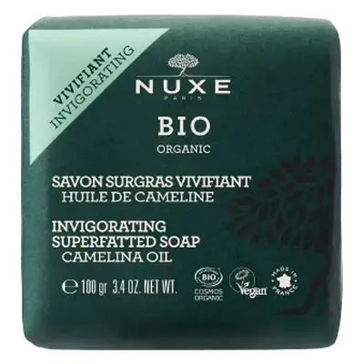 Nuxe Tuhé mýdlo na obličej a tělo Bio Organic Invigorating (Superfatted Soap) 100 g