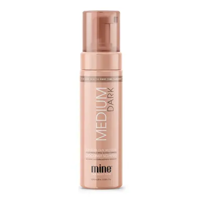 Minetan Samoopalovací pěna středně tmavá Medium Dark (Tanning Foam) 200 ml