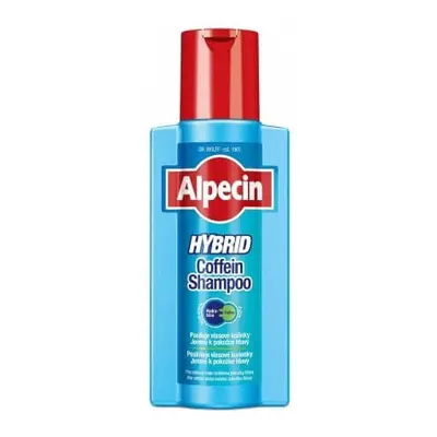 Alpecin Kofeinový šampon pro muže pro citlivou pokožku hlavy Hybrid (Coffein Shampoo) 250 ml