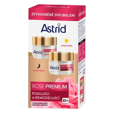 Astrid Dárková sada pleťové péče 65+ Rose Premium Duopack