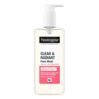 Neutrogena Rozjasňující čisticí gel pro problematickou pleť Clear & Radiant (Face Wash) 200 ml