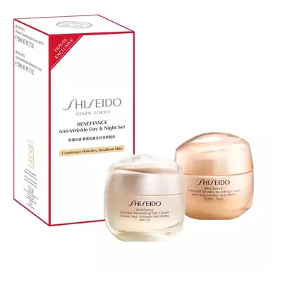 Shiseido Dárková sada Benefiance Anti-Wrinkle Day & Night Cream Set