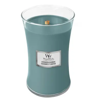 WoodWick Vonná svíčka váza Evergreen Cashmere 609,5 g