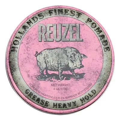 Reuzel Pomáda na vlasy se silnou fixací (Pink Heavy Grease) 113 g