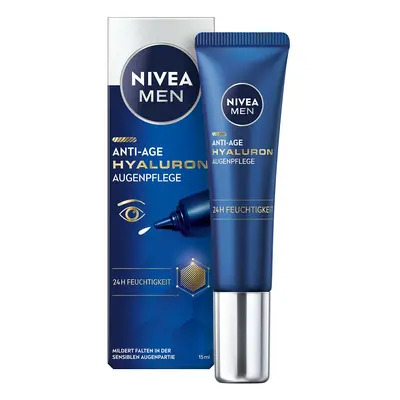 Nivea Oční krém proti vráskám Men Hyaluron 15 ml