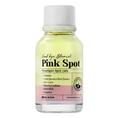 Mizon Noční sérum s pudrem proti akné Pink Spot Good Bye Blemish (Overnight Spot Care) 19 ml