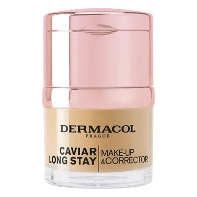 Dermacol Dlouhotrvající make-up s výtažky z kaviáru a zdokonalovací korektor (Caviar Long Stay M