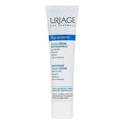 Uriage Reparativní krém s obsahem mědi a zinku Bariéderm Cica (Repairing Cica-Cream With Cu-Zn) 