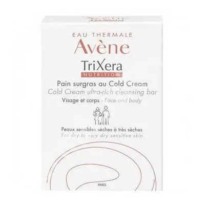 Avène Tuhé mýdlo na obličej a tělo pro suchou citlivou pokožku TriXera (Cold Cream) 100 ml