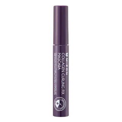 Mizon Voděodolná řasenka pro prodloužení a natočení řas (Collagen Curling Fix Mascara) 6 ml Blac