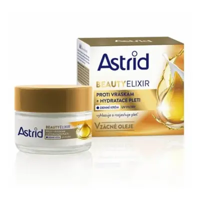 Astrid Hydratační denní krém proti vráskám s UV filtry Beauty Elixir 50 ml