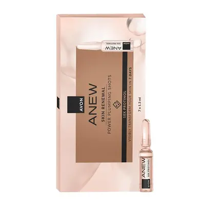 Avon Obnovující pleťové ampule Anew Skin Renewal (Power Plumping Shots) 7 x 1,3 ml