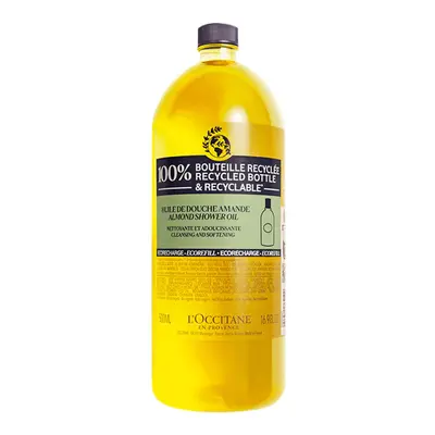 L`Occitane en Provence Náhradní náplň do sprchového oleje Almond (Shower Oil Ecorefill) 500 ml