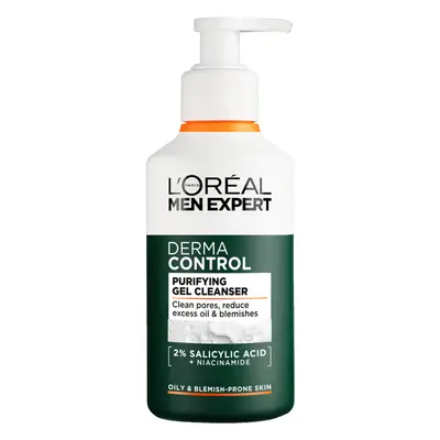 L´Oréal Paris Čisticí pleťový gel Men Expert Derma Control (Purifying Gel Cleanser) 260 ml