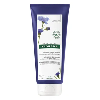 Klorane Kondicionér neutralizující žluté tóny Bio Chrpa (Conditioner) 200 ml