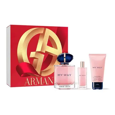 Giorgio Armani My Way - EDP 90 ml + tělové mléko 50 ml + EDP 15 ml