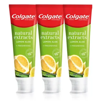 Colgate Zubní pasta s přírodními extrakty Naturals Lemon Trio 3 x 75 ml