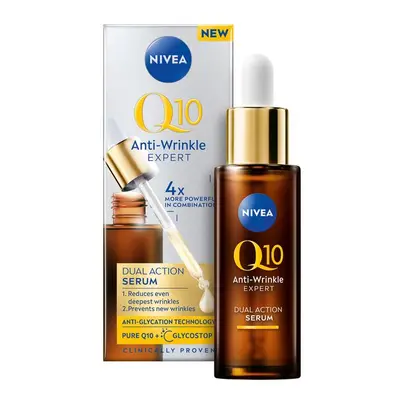 Nivea Duální sérum proti vráskám Q10 Anti-Wrinkle Expert (Dual Action Serum) 30 ml