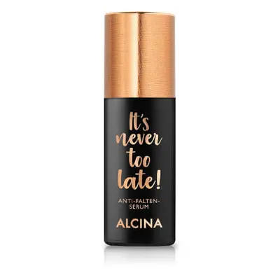 Alcina Sérum proti vráskám It`s never too late! (Anti-Falten Serum) 30 ml