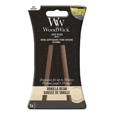 WoodWick Náhradní vonné tyčinky do auta Vanilla Bean (Auto Reeds Refill)