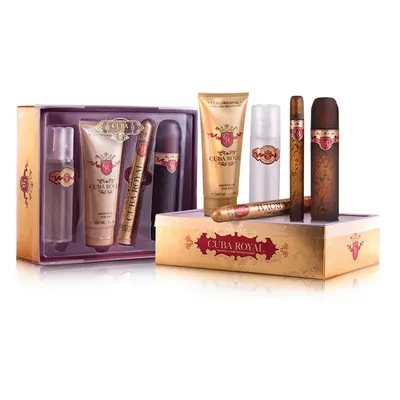 Cuba Royal - EDT 100 ml + EDT 35 ml + voda po holení 100 ml + sprchový gel 200 ml