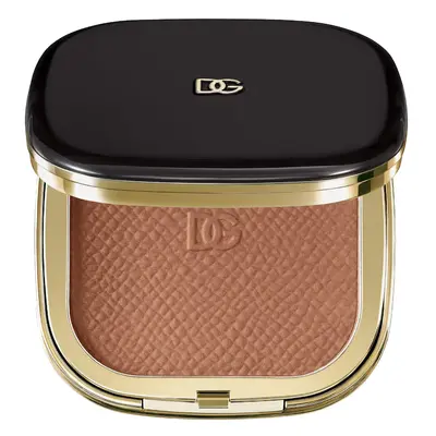 Dolce & Gabbana Pudrový bronzer Face & Eyes Match (Lasting Bronzer & Eyeshadow Powder) 14 g Medi