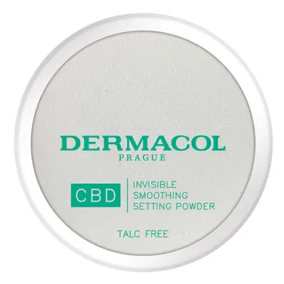 Dermacol Matující fixační pudr s CBD (Invisible Smoothing Setting Powder) 8 g