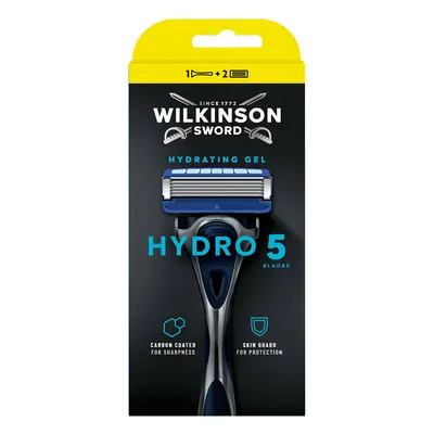 Wilkinson Sword Holicí strojek se dvěma náhradními hlavicemi Hydro 5