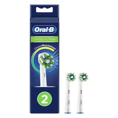 Oral B Náhradní kartáčkové hlavice s technologií CleanMaximiser CrossAction 8 ks