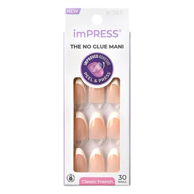 KISS Samolepící nehty ImPRESS Nails - Everlasting 30 ks