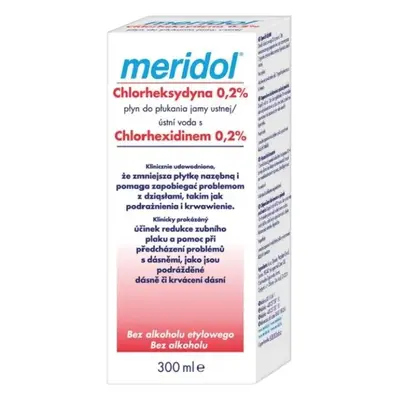 Meridol Ústní voda s chlorhexidinem 300 ml