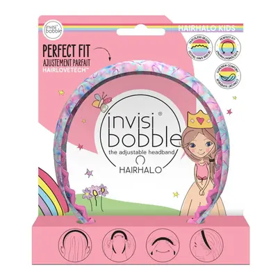 Invisibobble Dětská nastavitelná čelenka Kids Hairhalo Cotton Candy Dreams