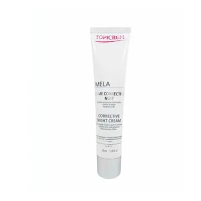 Topicrem Korekční noční krém MELA (Corrective Night Cream) 40 ml