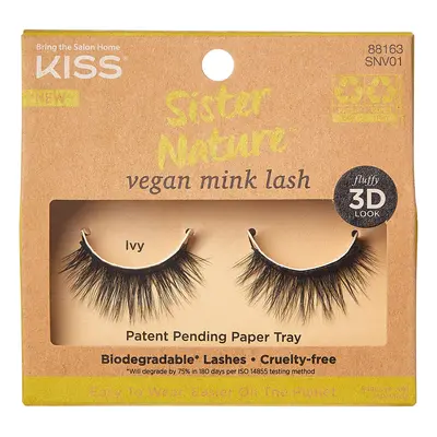 KISS Umělé řasy Sister Nature Vegan Mink - Ivy