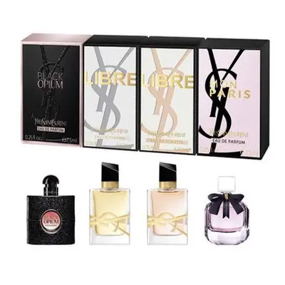 Yves Saint Laurent Kolekce miniatur Yves Saint Laurent - EDP 3 x 7,5 ml + EDT 1 x 7,5 ml