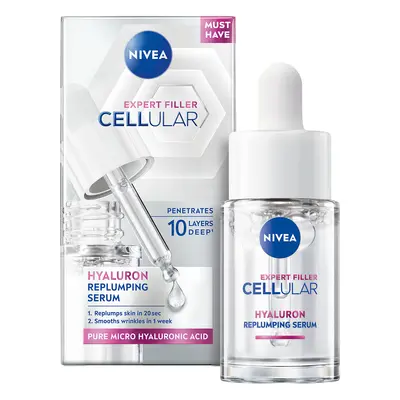 Nivea Hydratační sérum proti vráskám Cellular Expert Filler Hyaluron 15 ml