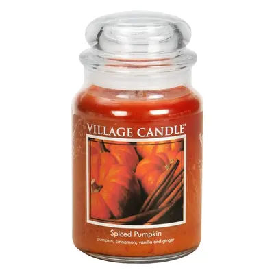 Village Candle Vonná svíčka ve skle Spiced Pumpkin 602 g