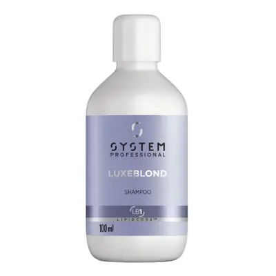 System Professional Šampon pro blond vlasy Luxeblond (Shampoo) 100 ml