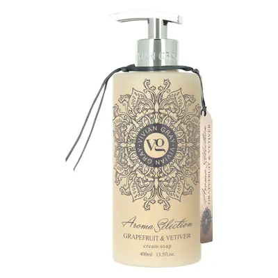 Vivian Gray Krémové tekuté mýdlo Aroma Selection Grapefruit & Vetiver (Cream Soap) 400 ml