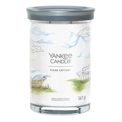 Yankee Candle Aromatická svíčka Signature tumbler velký Clean Cotton 567 g