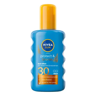 Nivea Intenzivní sprej na opalování SPF 30 Sun (Protect & Bronze Sun Spray) 200 ml