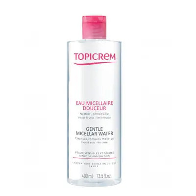 Topicrem Jemná čisticí micelární voda pro citlivou pleť a oči (Gentle Micellar Water) 200 ml